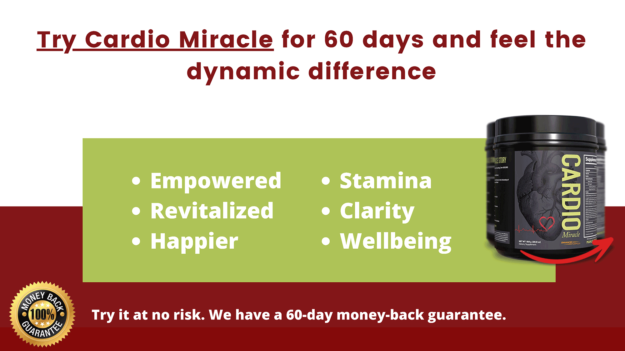 Cardio Miracle discount Code DRJ15