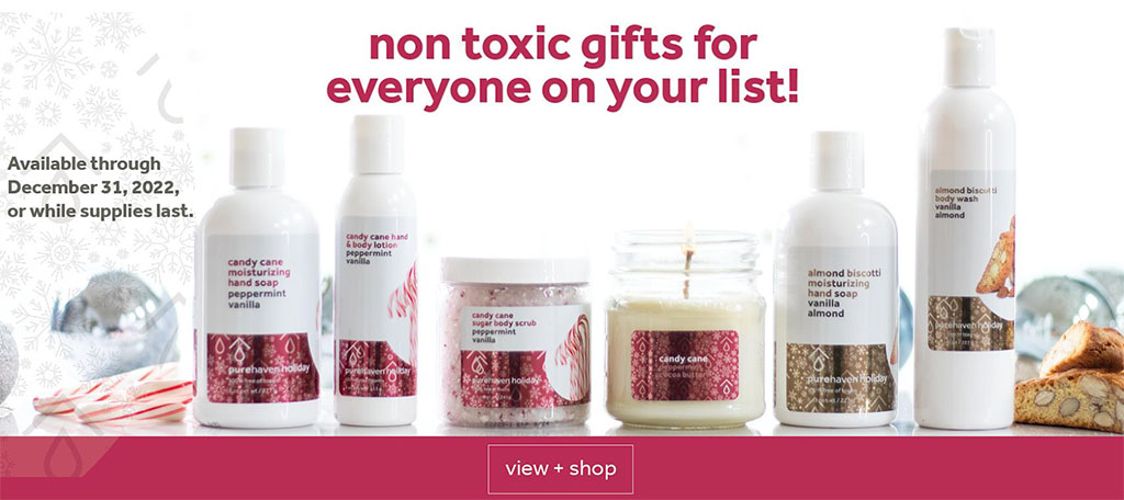 non toxic gifts for everyone on your list!