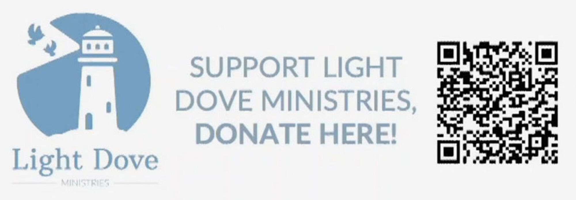Support Light Dove Ministries Donate Here