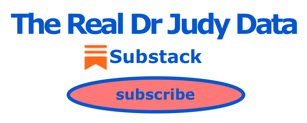 The Real Dr Judy Data Substack