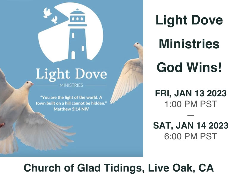 Light Dove Ministries God Wins