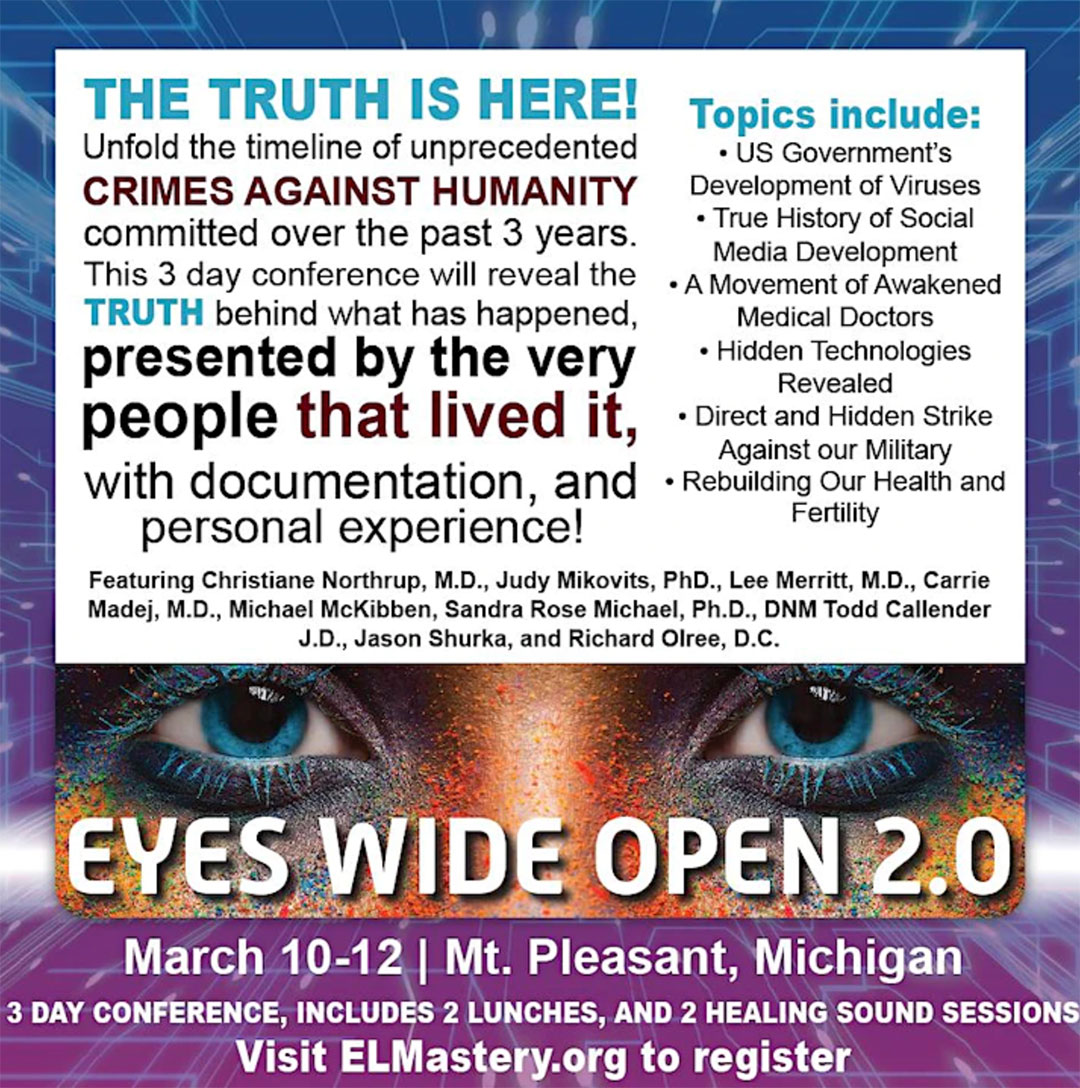 Eyes Wide Open 2.0 March 10-12