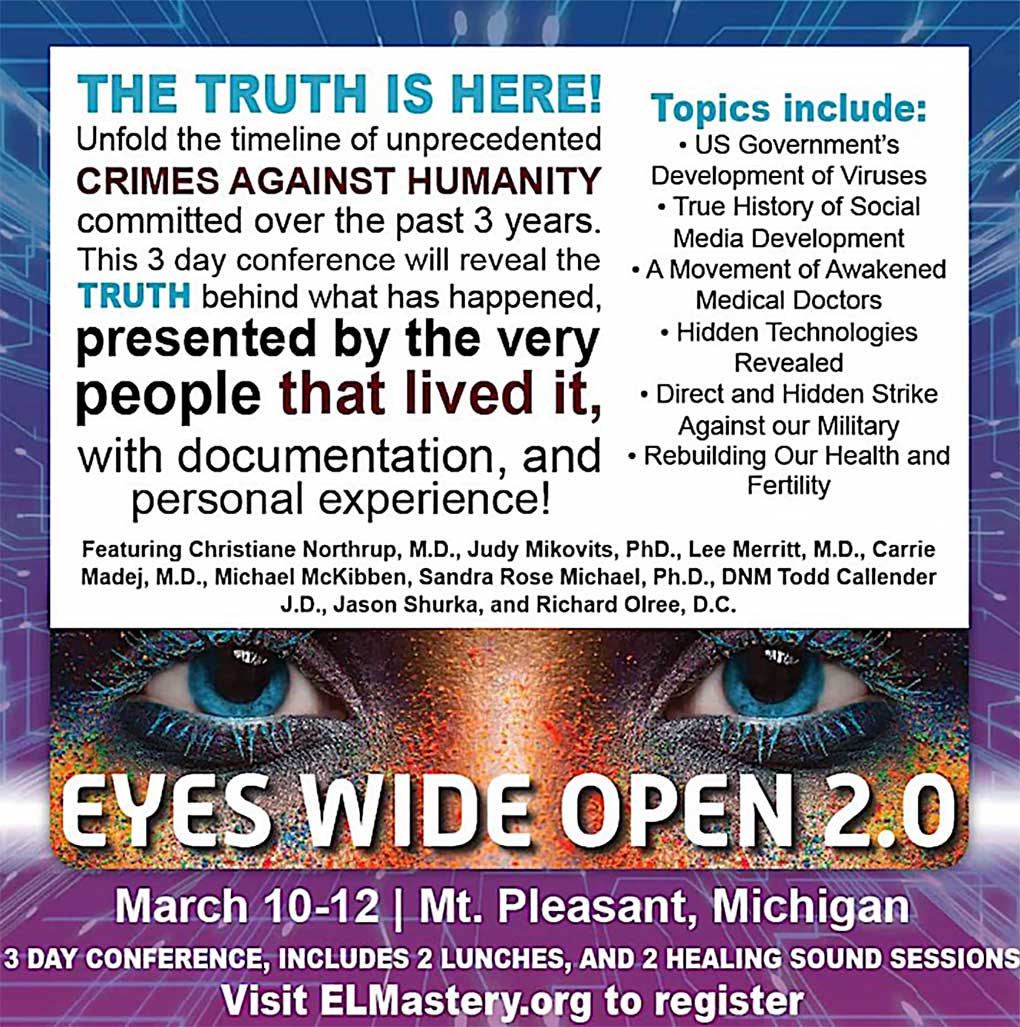 Eyes Wide Open 2.0 March 10-12