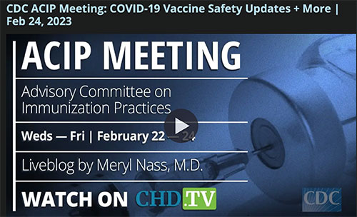 Meryl Nass on CHD ACIP meeting commentary