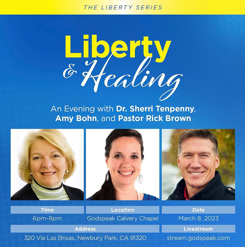 Liberty & Healing Series at Godspeak Calvary Chapel